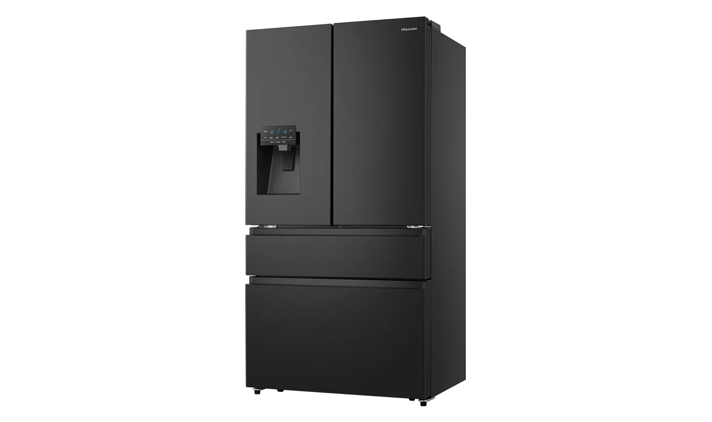 Hisense French Door PureFlat Black Steel 560L