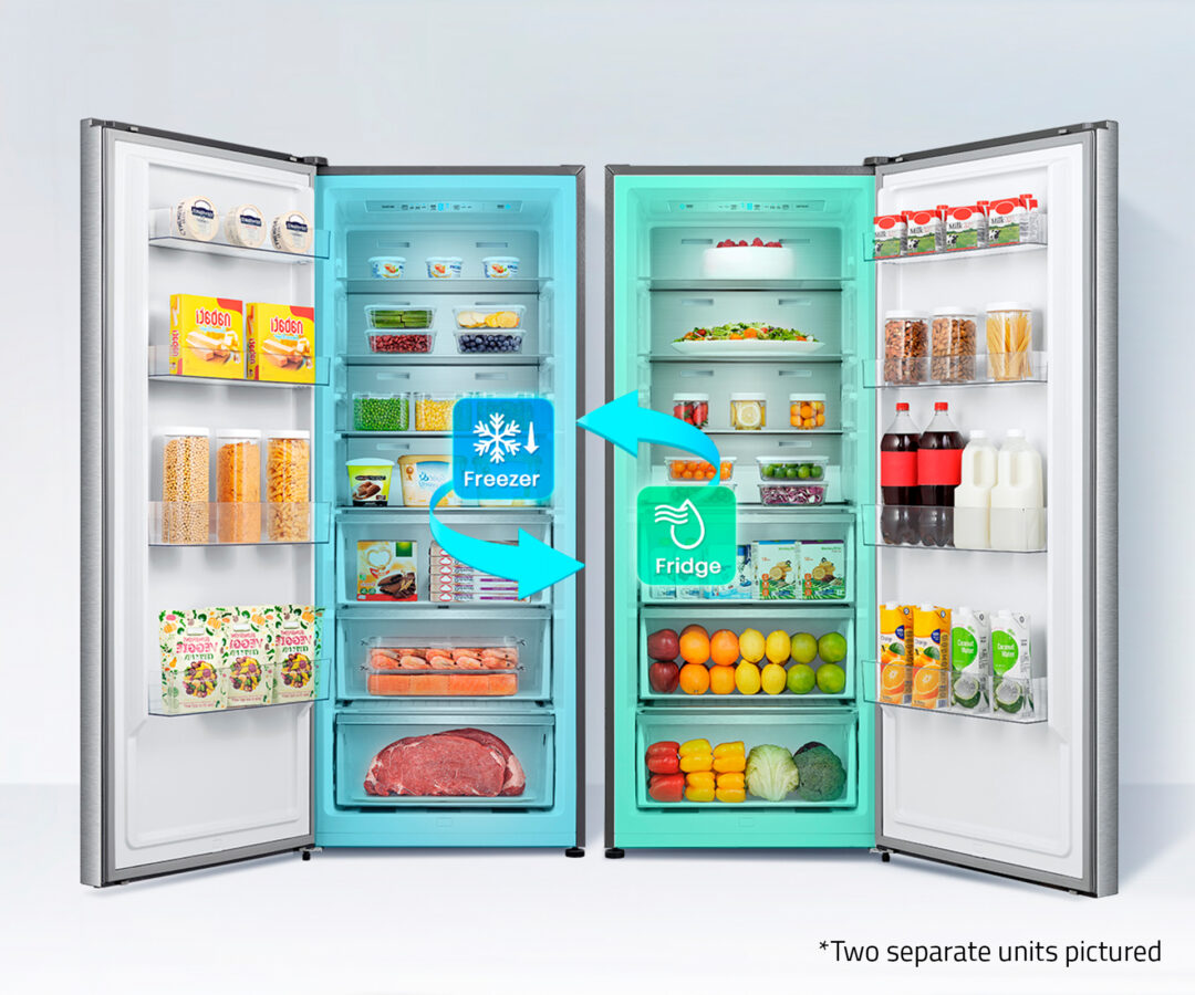 1-Door SS Hybrid Freezer 384L - Hisense New Zealand