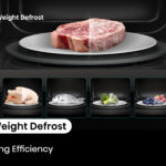 20L 800W Black Microwave - Image 9