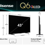 43" 4K QLED Smart TV Series Q6QNZ - Image 4