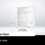 White 124L Bar Fridge - Image 9