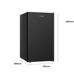 Black 124L Bar Fridge - Image 4