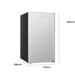 Silver 124L Bar Fridge - Image 4