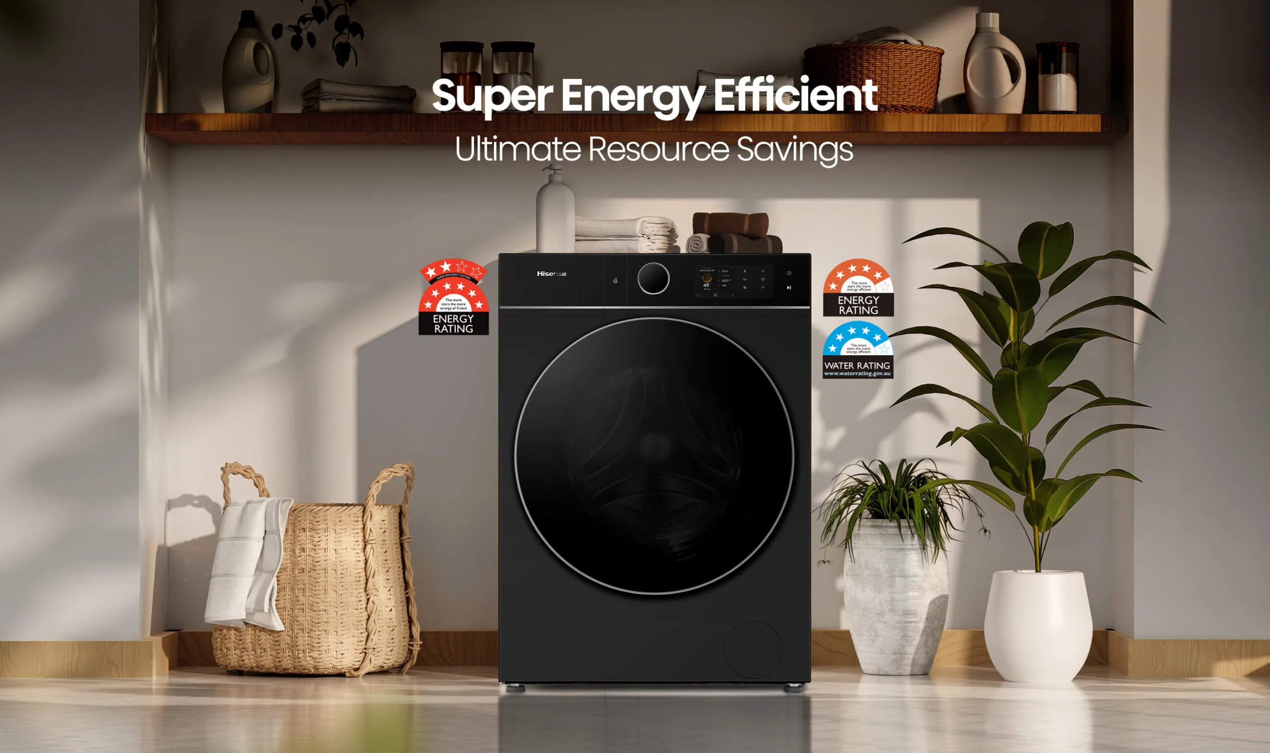 Hisense 12kg/8kg Front Load Combo - Series 8i